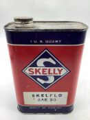 Skelly One Quart Oil Can