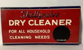Skellysolve Dry Cleaner Tin Sign NOS