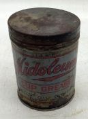 Early 1920's Skelly Midoleum One Pound Grease Can Eldorado, KS