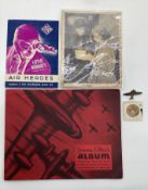 Jimmie Allen Skelly Real Photo, Airplane Pin, Token, Album cover and brochure