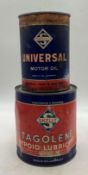Skelly Hypoid 3lb and Universal 1 Quart Cans