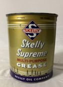 Skelly Supreme 10b Grease Can