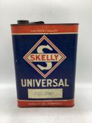 Early Skelly One Gallon Slim Oil Can
