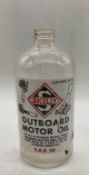 Skelly Marine Quart Oil Bottle