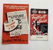 1941Skelly Mailer Poster and 1952 Hood Tires Football Guide