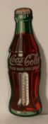NOS Coca-Cola Flat Bottle Thermometer