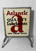 Atlantic Quality Lubricants Sidewalk Sign