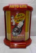 Auto-Lite Spark Plug Counter Display