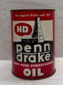 Penn-Drake HD Motor Oil Quart Can