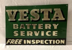 Vesta Battery Reflective Sign