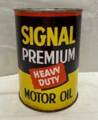 Signal Premium Heavy Duty Motor Oil Quart Can