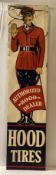 1919 Hood Tires Vertical Sign