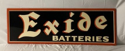 1952 Exide Batteries Sign