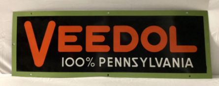 Veedol Porcelain Sign