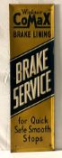 Wagner CoMax Brake Service Embossed Sign