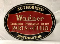 Authorized Wagner and Lockheed Parts & Service Sign