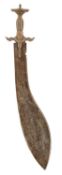 A COMPOSITE INDIAN HATCHET, 19TH CENTURY