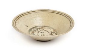 A SUKHOTAI OR SAWAKHALOK BOWL, THAILAND, CIRCA 14TH CENTURY