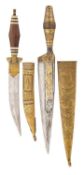 A SPANISH DAGGER AND A FURTHER DAGGER FROM SIERRA LEONE, 19TH CENTURY