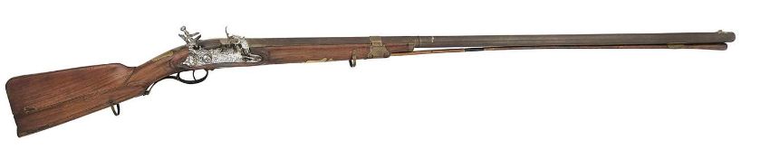AN 11 BORE NORTH ITALIAN SNAPHAUNCE SPORTING GUN BY CASSIANO ZANOTTI, CIRCA 1750-80