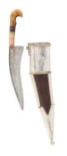 A SOUTH INDIAN SMALL DAGGER, 18TH/19TH CENTURY, PROBABLY KERALA