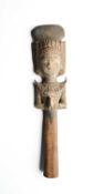 A JAVANESE WOOD PUPPET, INDONESIA, CIRCA 1900