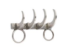 AN INDIAN IRON 'TIGER-CLAW' (BAGH NAKH), POSSIBLY 18TH/19TH CENTURY