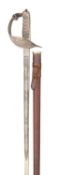 A GEORGE VI 1897 PATTERN ROYAL ENGINEER'S SWORD
