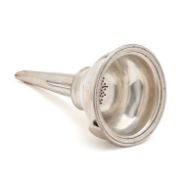 A VICTORIAN SILVER WINE FUNNEL, EDWARD BARNARD & SONS, LONDON, 1842