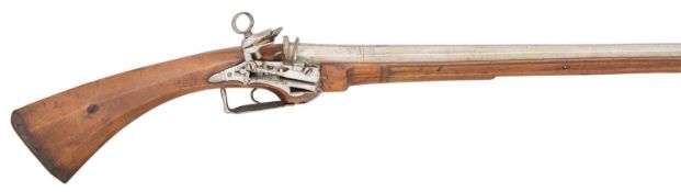 A RARE 20 BORE ITALIAN MIQUELET-LOCK MUSKET, BRESCIA, CIRCA 1640