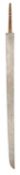 A LARGE CHINESE TWO-HAND SWORD (SHUANG SHOU DAO), QING DYNASTY, 19TH CENTURY