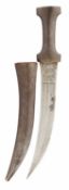 A PERSIAN DAGGER (JAMBIYA), 19TH/20TH CENTURY