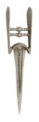A SOUTH INDIAN DAGGER (KATAR), 17TH CENTURY