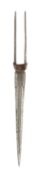 A RARE INDIAN BAYONET, 19TH CENTURY