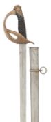 A FRENCH MODEL 1896 CAVALRY SWORD, CHÂTELLERAULT, DATED 1914