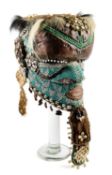 A CENTRAL AFRICAN KUBA MASK, CONGO, 20TH CENTURY