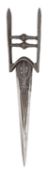 A SOUTH INDIAN DAGGER (KATAR), 17TH CENTURY, POSSIBLY ARCOT, TAMIL NADU