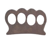 A SOUTH INDIAN KNUCKLE PUNCH (VAJRA MUSHTI), 19TH CENTURY, POSSIBLY KERALA
