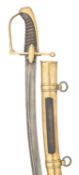 A SWORD IN FRENCH LATE 18TH CENTURY STYLE