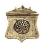 AN OTTOMAN BALKAN CARTRIDGE BOX, 18TH/19TH CENTURY