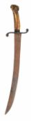 A HUNTING SWORD, LATE 18TH/19TH CENTURY