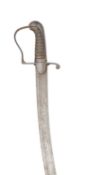A 1796 PATTERN LIGHT CAVALRY OFFICER'S SWORD