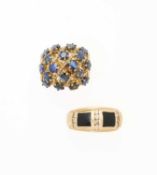 TWO DRESS RINGS