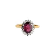 RUBY AND DIAMOND RING
