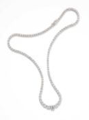 DIAMOND LINE NECKLACE