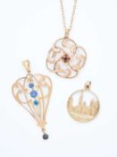 THREE PENDANTS