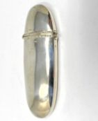 A VICTORIAN SILVER SPECTACLES CASE, JOSEPH HIRST, LONDON, 1838