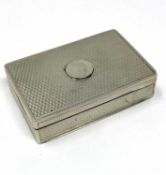 A VICTORIAN SILVER COMBINED TAPERSTICK AND VESTA CASE, PROBABLY JOHN HARRIS, LONDON, 1851
