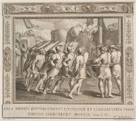 AFTER RAPHAEL TOGETHER WITH A COLLECTION OF 18TH CENTURY PRINTS