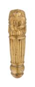 A RARE SOUTH INDIAN GILT COPPER ALLOY QUIVER, PROBABLY 17TH CENTURY MADRAS